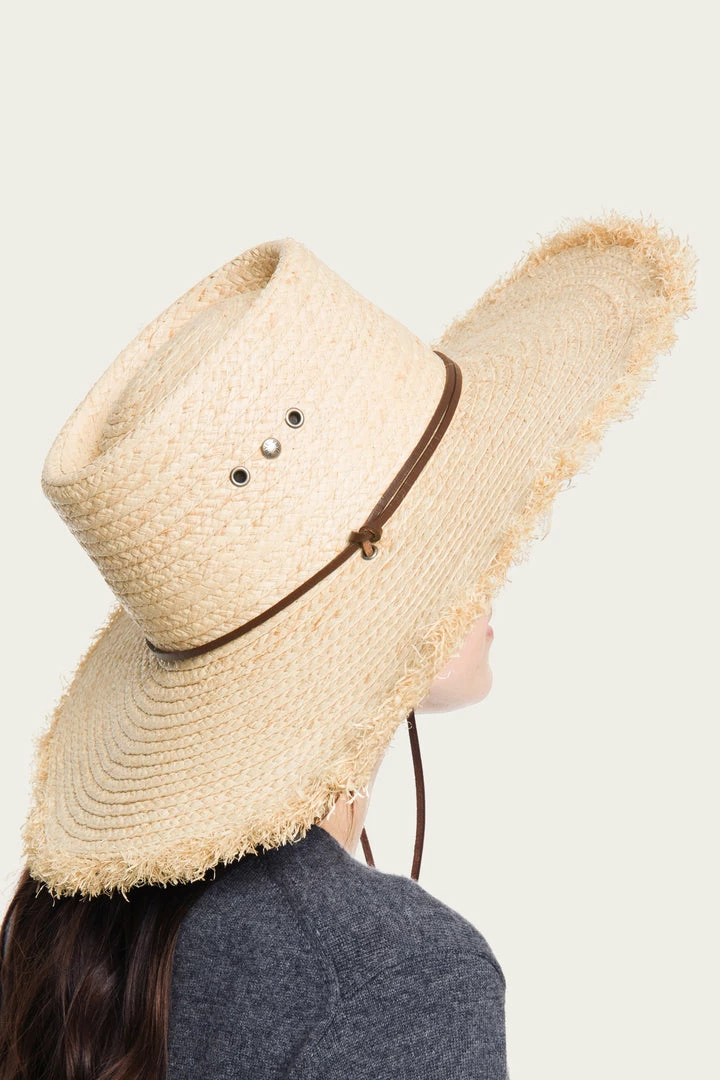 The Frye Company BAGS & ACCESSORIES Raffia Wide Brim Hat 4 The Frye Company BAGS & ACCESSORIES Raffia Wide Brim Hat