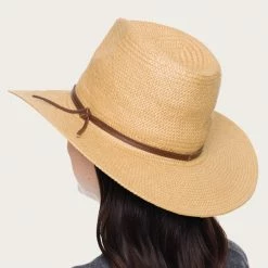 The Frye Company Straw Fedora Hat Bags & Accessories