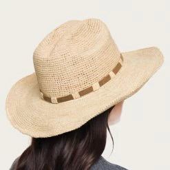 The Frye Company Women Raffia Cowboy Hat