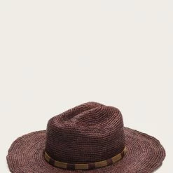 The Frye Company Women Raffia Cowboy Hat