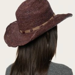 The Frye Company Women Raffia Cowboy Hat