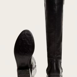 The Frye Company SHOES Carson Piping Tall Wide Calf