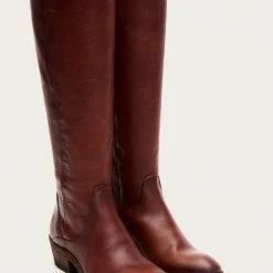 The Frye Company SHOES Carson Piping Tall Wide Calf