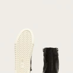 The Frye Company Gia Lug Shearling Double Zip