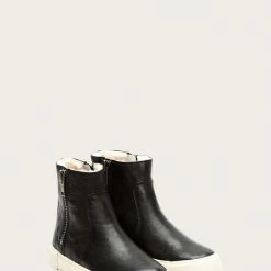 The Frye Company Gia Lug Shearling Double Zip