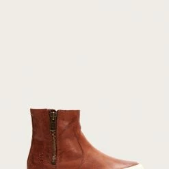 The Frye Company Gia Lug Shearling Double Zip
