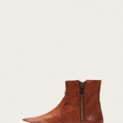 The Frye Company Gia Lug Shearling Double Zip
