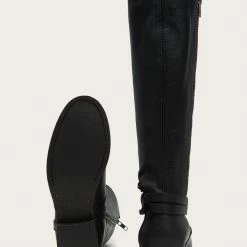 The Frye Company SHOES Melissa Belted Tall Wide Calf