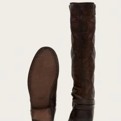 The Frye Company Melissa Belted Tall Wide Calf SHOES 12 The Frye Company Melissa Belted Tall Wide Calf SHOES