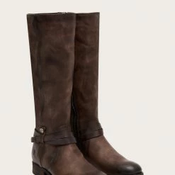 The Frye Company Melissa Belted Tall Wide Calf SHOES