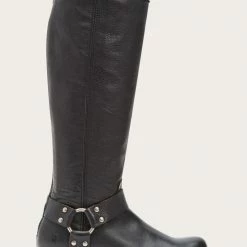 The Frye Company Phillip Harness Tall Wide Calf