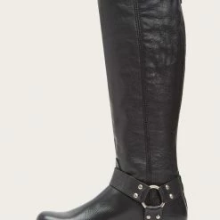 The Frye Company Phillip Harness Tall Wide Calf