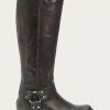The Frye Company Phillip Harness Tall Wide Calf Women 1 The Frye Company Phillip Harness Tall Wide Calf Women