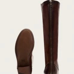 The Frye Company Women Melissa Stud Back Zip