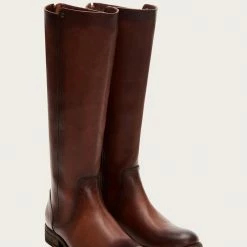 The Frye Company Women Melissa Stud Back Zip