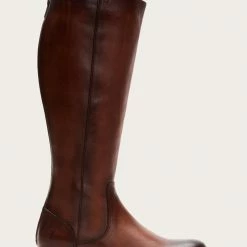 The Frye Company Women Melissa Stud Back Zip