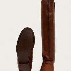 The Frye Company Melissa Belted Tall Wide Calf SHOES