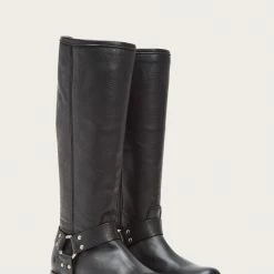 The Frye Company Phillip Harness Tall Wide Calf