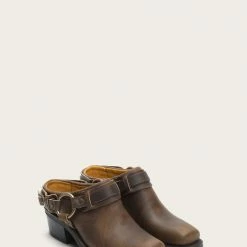The Frye Company Belted Harness Mule