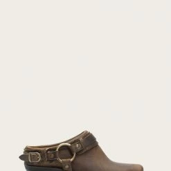 The Frye Company Belted Harness Mule