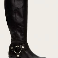 The Frye Company Carson Harness Tall Wide Calf