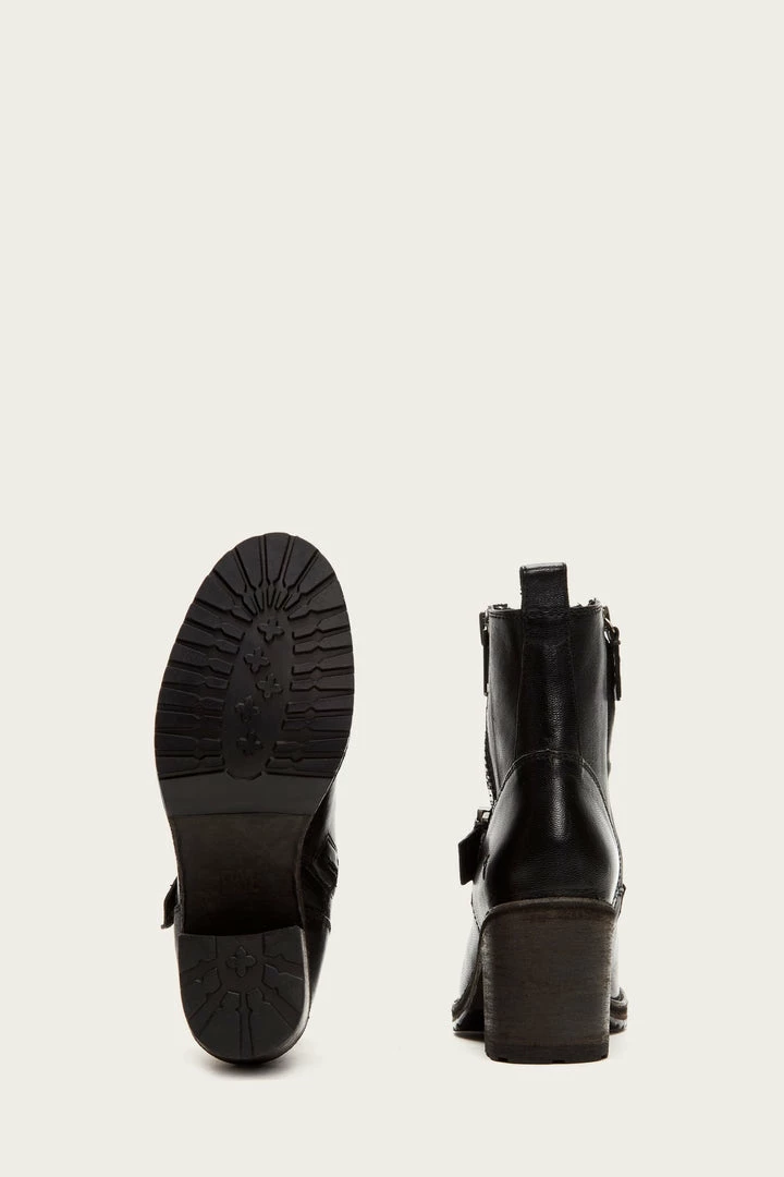 The Frye Company Karen Moto Zip Women 6 The Frye Company Karen Moto Zip Women