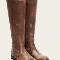 The Frye Company Women Melissa Inside Zip Tall Wide Calf