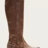 The Frye Company Women Melissa Inside Zip Tall Wide Calf