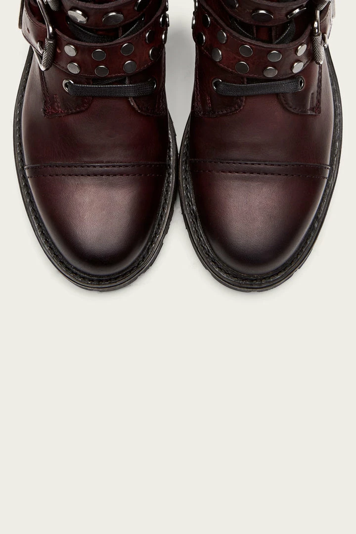 The Frye Company Samantha Stud Hiker Women 8 The Frye Company Samantha Stud Hiker Women