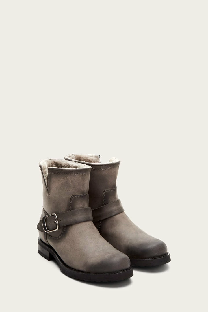 The Frye Company Veronica Shearling Bootie Women 4 The Frye Company Veronica Shearling Bootie Women