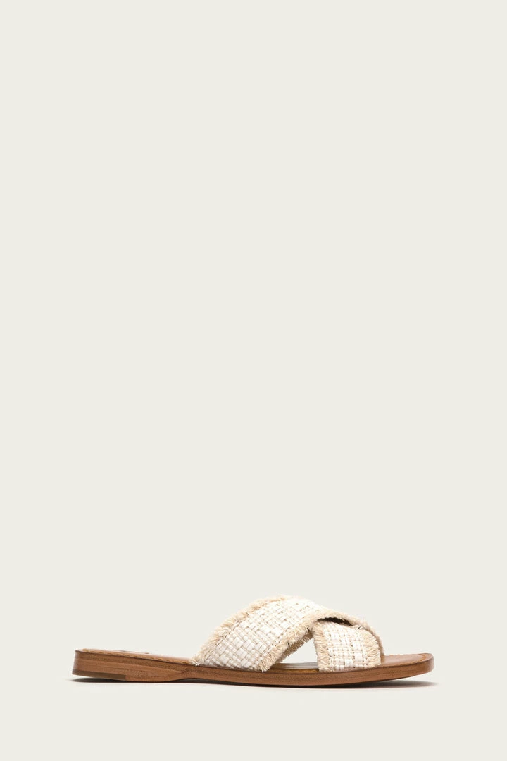 The Frye Company Women Hayley Frayed Slide 3 The Frye Company Women Hayley Frayed Slide