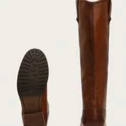 The Frye Company SHOES Melissa Button Lug Tall 12 The Frye Company SHOES Melissa Button Lug Tall
