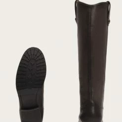 The Frye Company SHOES Melissa Button Lug Tall 12 The Frye Company SHOES Melissa Button Lug Tall