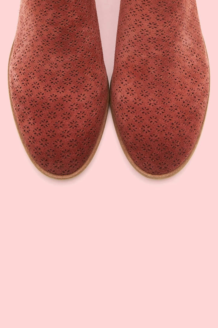 Frye & Co Women Caden Perf Bootie 8 Frye & Co Women Caden Perf Bootie