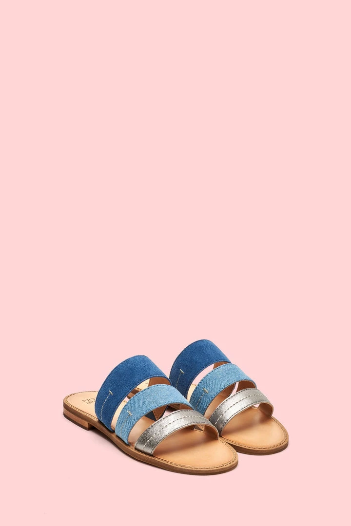 Frye & Co Evie 3 Band Slide 3 Frye & Co Evie 3 Band Slide