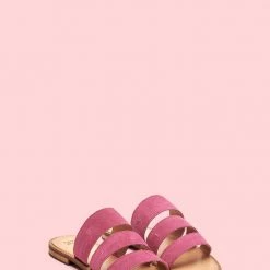 Frye & Co Evie 3 Band Slide