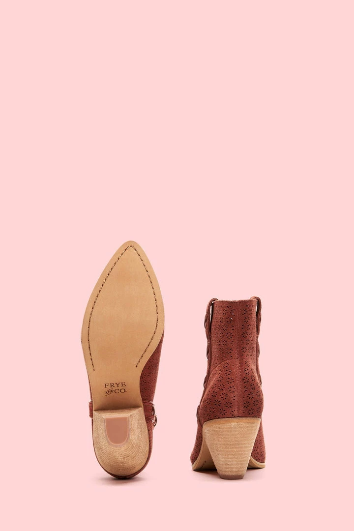 Frye & Co Maley Perf Bootie Women 6 Frye & Co Maley Perf Bootie Women