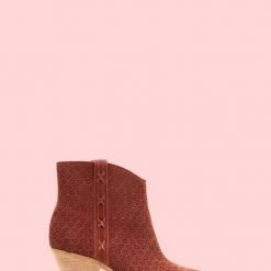 Frye & Co Maley Perf Bootie Women