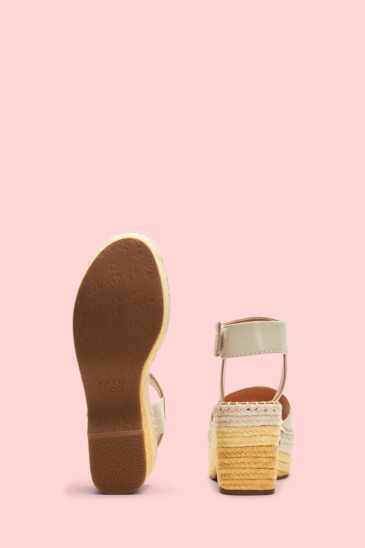 Frye & Co Amber Espadrille Wedge Women 6 Frye & Co Amber Espadrille Wedge Women