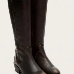 The Frye Company SHOES Carson Piping Tall Wide Calf