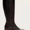 The Frye Company SHOES Carson Piping Tall Wide Calf 2 The Frye Company SHOES Carson Piping Tall Wide Calf