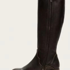 The Frye Company SHOES Carson Piping Tall Wide Calf
