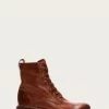 The Frye Company Women Ella Moto Lace Up