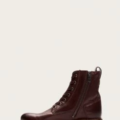 The Frye Company Women Ella Moto Lace Up