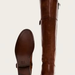 The Frye Company Melissa D Ring Tall Wide Calf Women