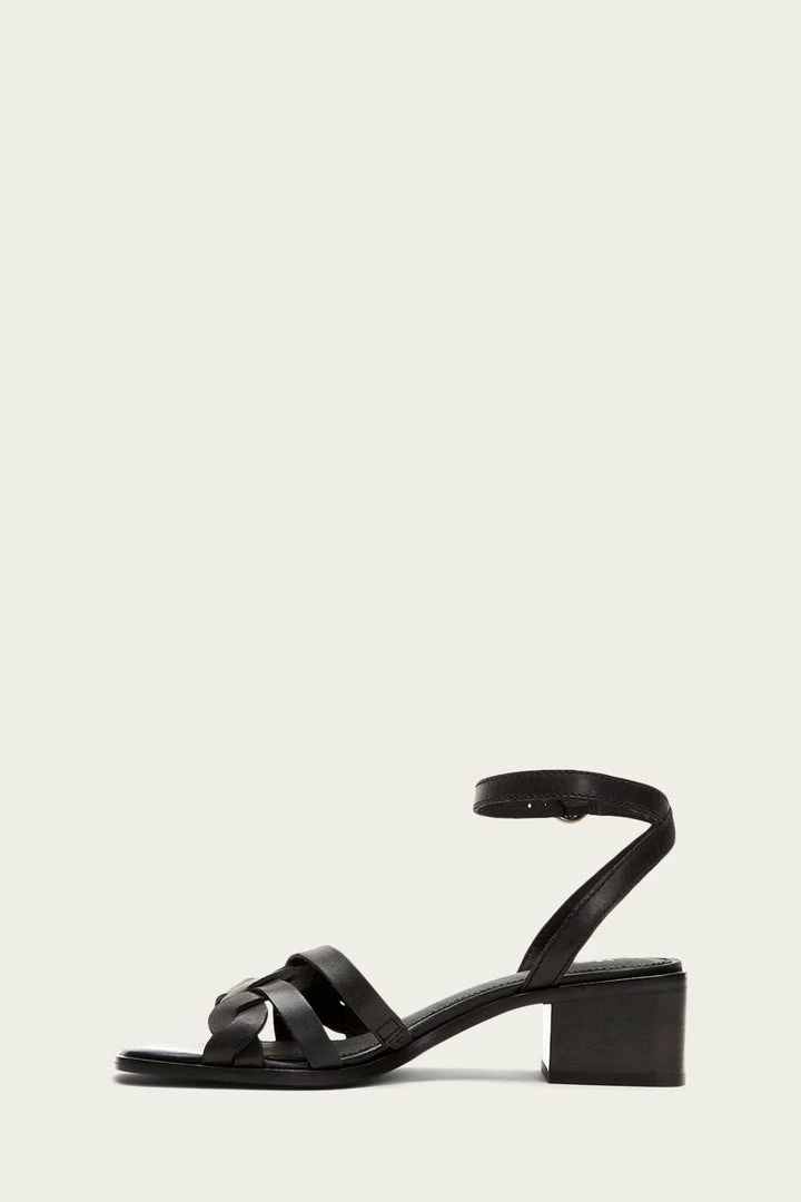 The Frye Company Women Lucia Strappy Braid Sandal 6 The Frye Company Women Lucia Strappy Braid Sandal