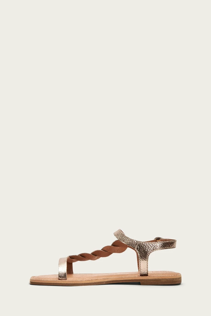 The Frye Company Sydney Braid Sandal Women 6 The Frye Company Sydney Braid Sandal Women