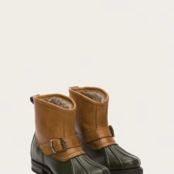 The Frye Company Women Veronica Duck Engineer Shearling
