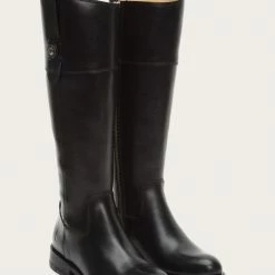The Frye Company Jayden Button Tall Wide Calf