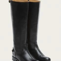 The Frye Company Melissa Button Back Zip Wide Calf Women
